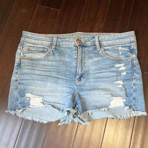 American Eagle Super Stretch High Waisted Shorts